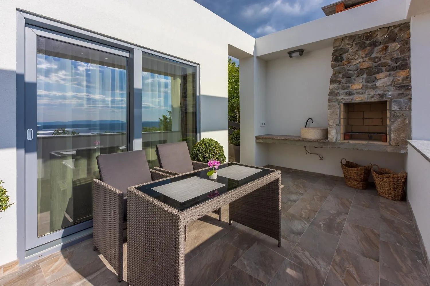 Einzigartige Casita Mit Whirlpool, Sauna, Meerblick, Grill, Privatparkplatz Crikvenica 0*,  Croatia