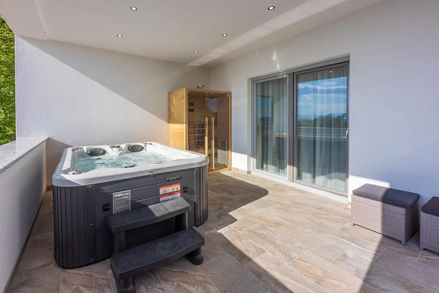 Holiday home Einzigartige Casita Mit Whirlpool, Sauna, Meerblick, Grill, Privatparkplatz Crikvenica
