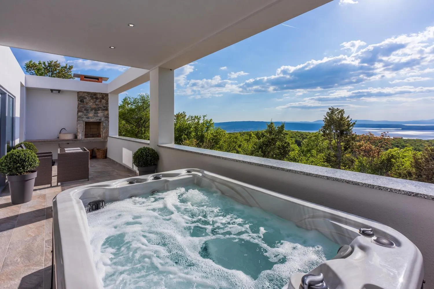 Einzigartige Casita Mit Whirlpool, Sauna, Meerblick, Grill, Privatparkplatz Crikvenica Croatia