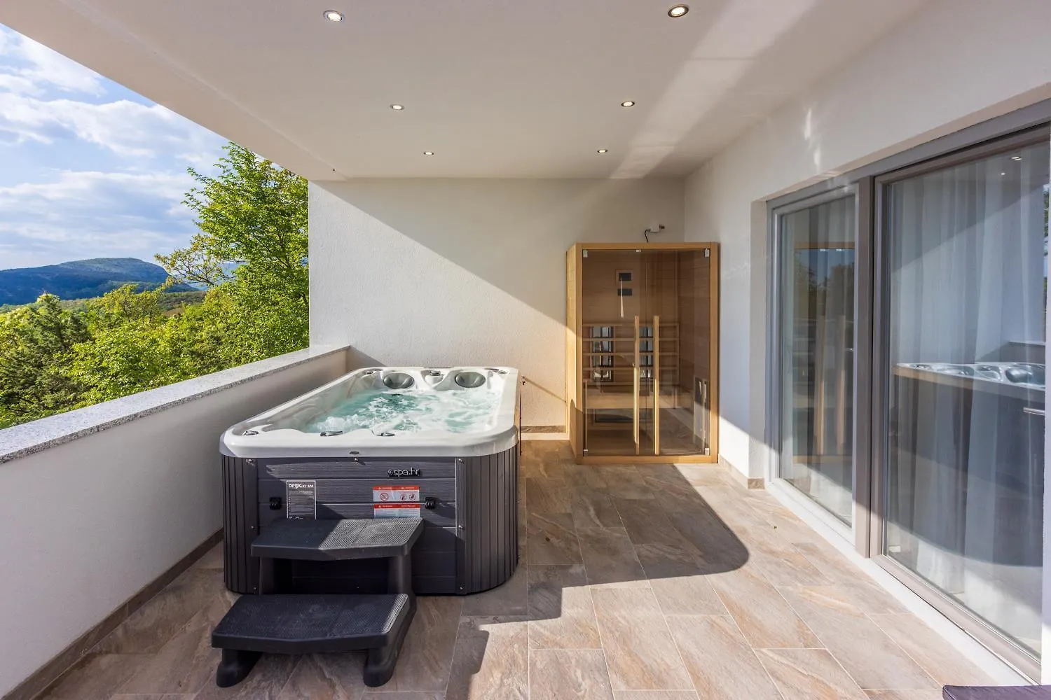 Einzigartige Casita Mit Whirlpool, Sauna, Meerblick, Grill, Privatparkplatz Crikvenica 0*,