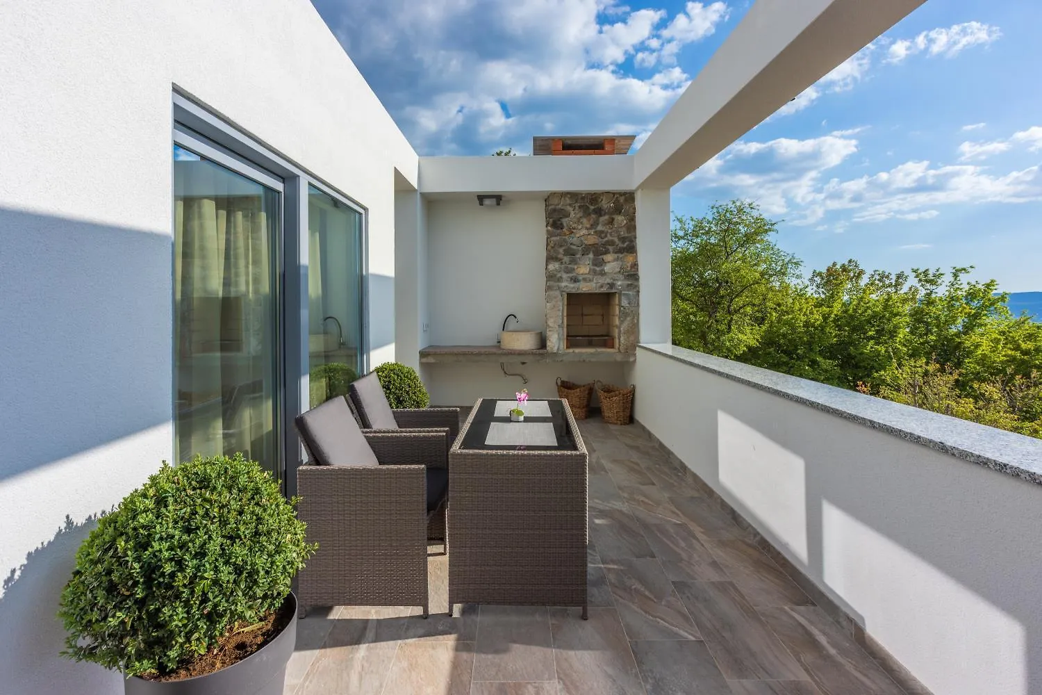 Holiday home Einzigartige Casita Mit Whirlpool, Sauna, Meerblick, Grill, Privatparkplatz Crikvenica