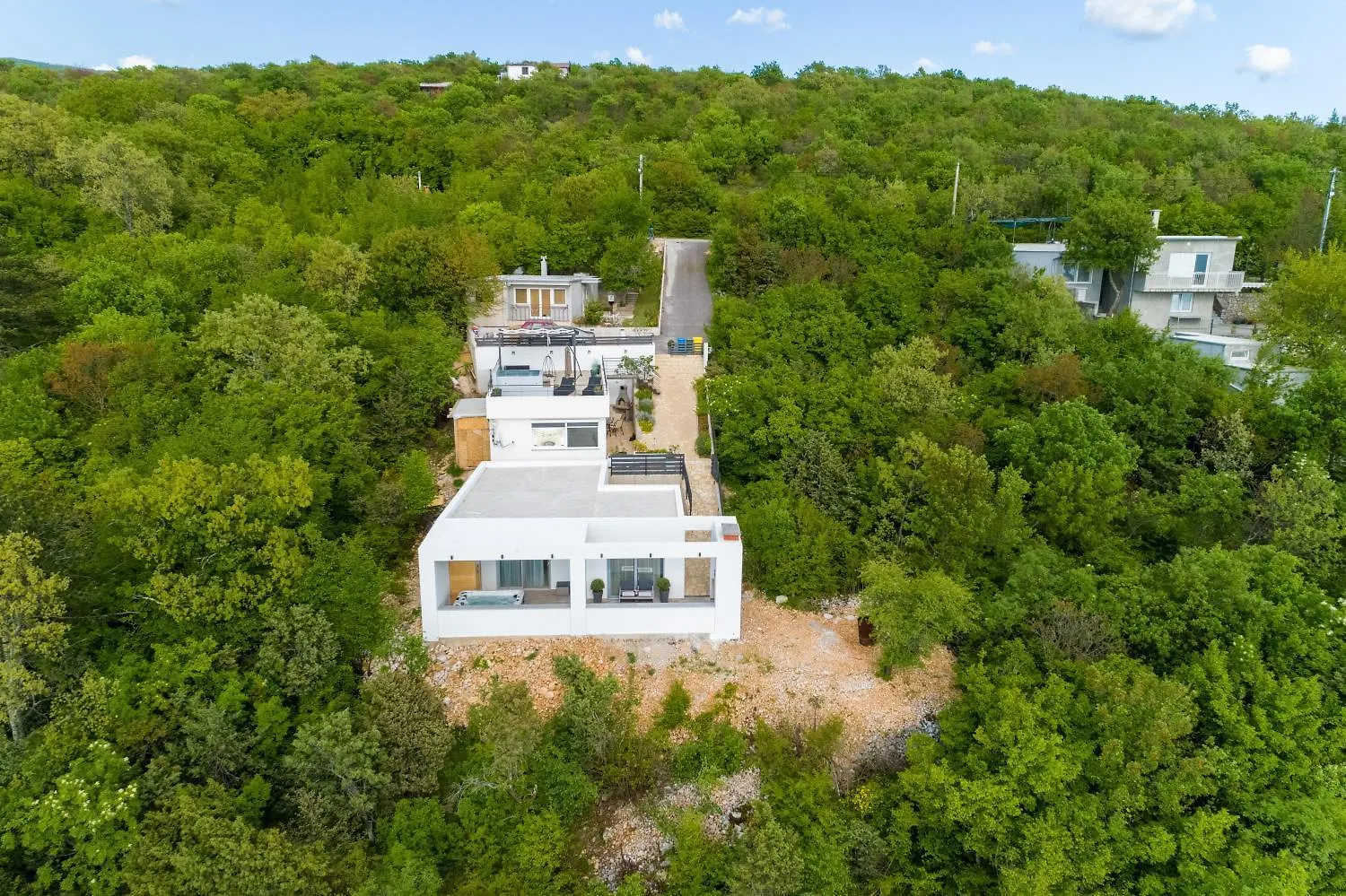 Einzigartige Casita Mit Whirlpool, Sauna, Meerblick, Grill, Privatparkplatz Crikvenica